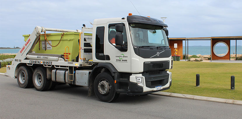 coastal waste skip bin truck