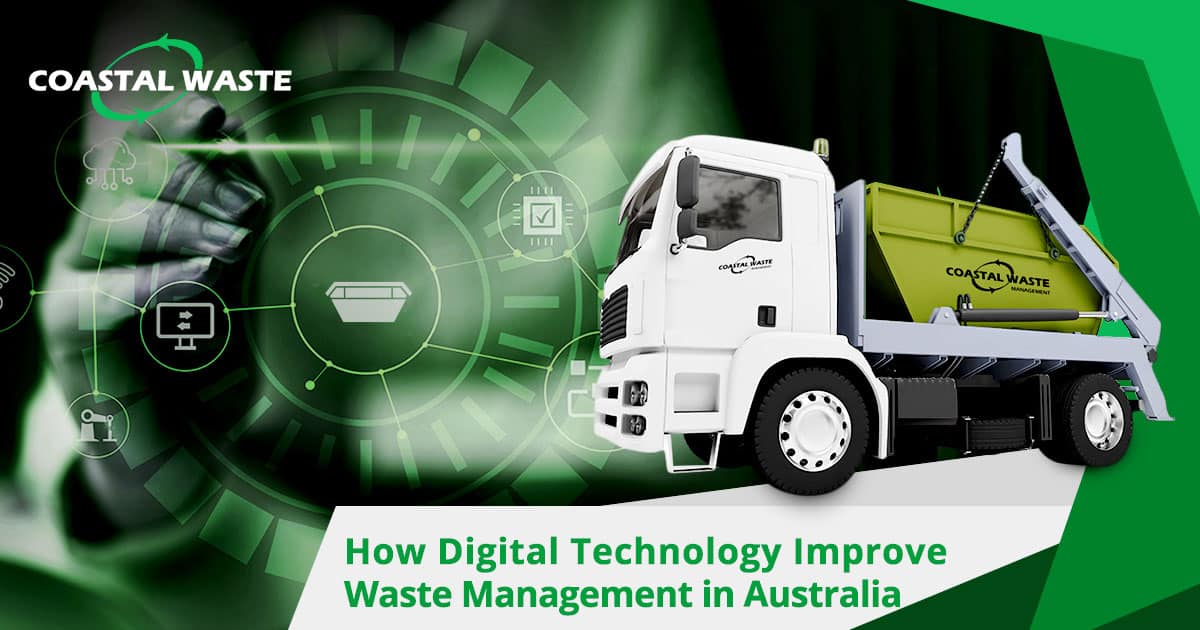 digital technology improve waste management in australia