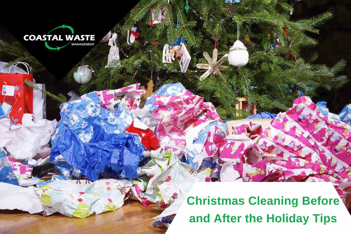 christmas cleaning before and after the holiday tips